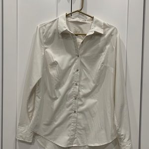 White Button Down Shirt- A New Day